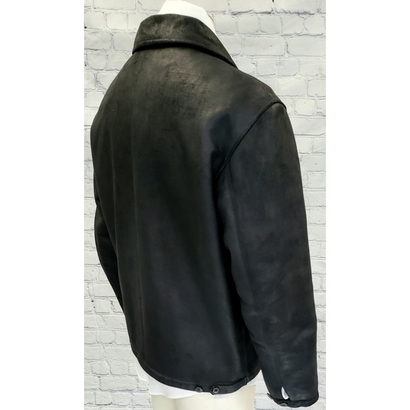 SOLD! Seraphin Jacket Leather Shearling - Picture 6 of 13